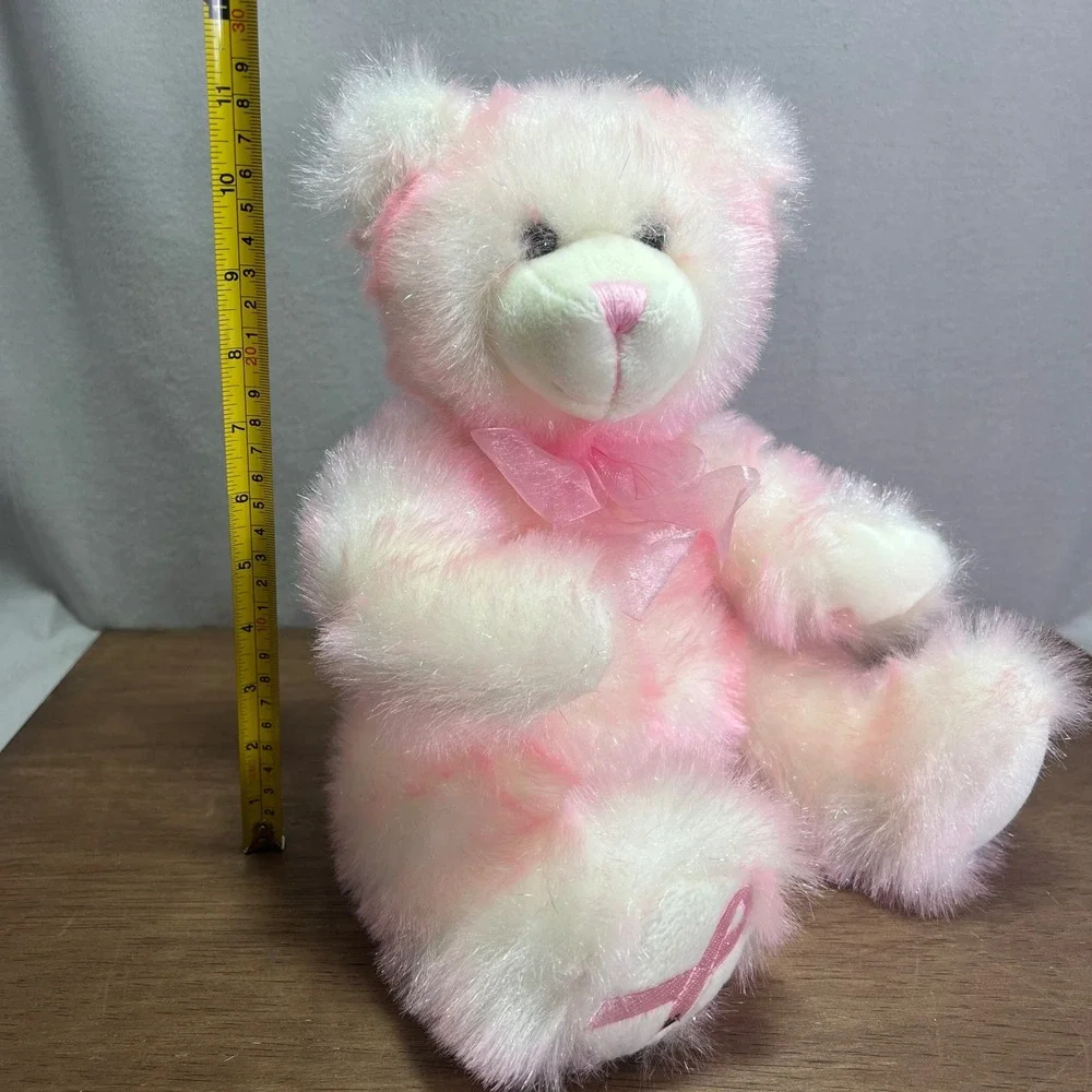 Build-A-Bear Hopeful Wishes Pink Breast Cancer Awareness 2001 Vintage Y2K 16